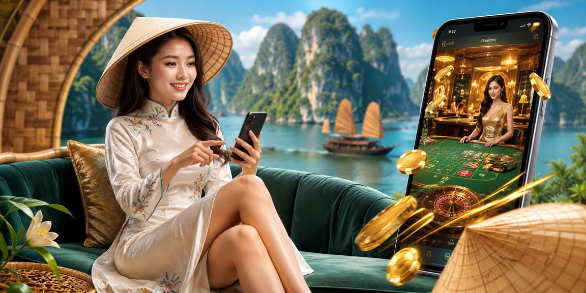 Người dùng trải nghiệm app casino f8bey tại Hạ Long